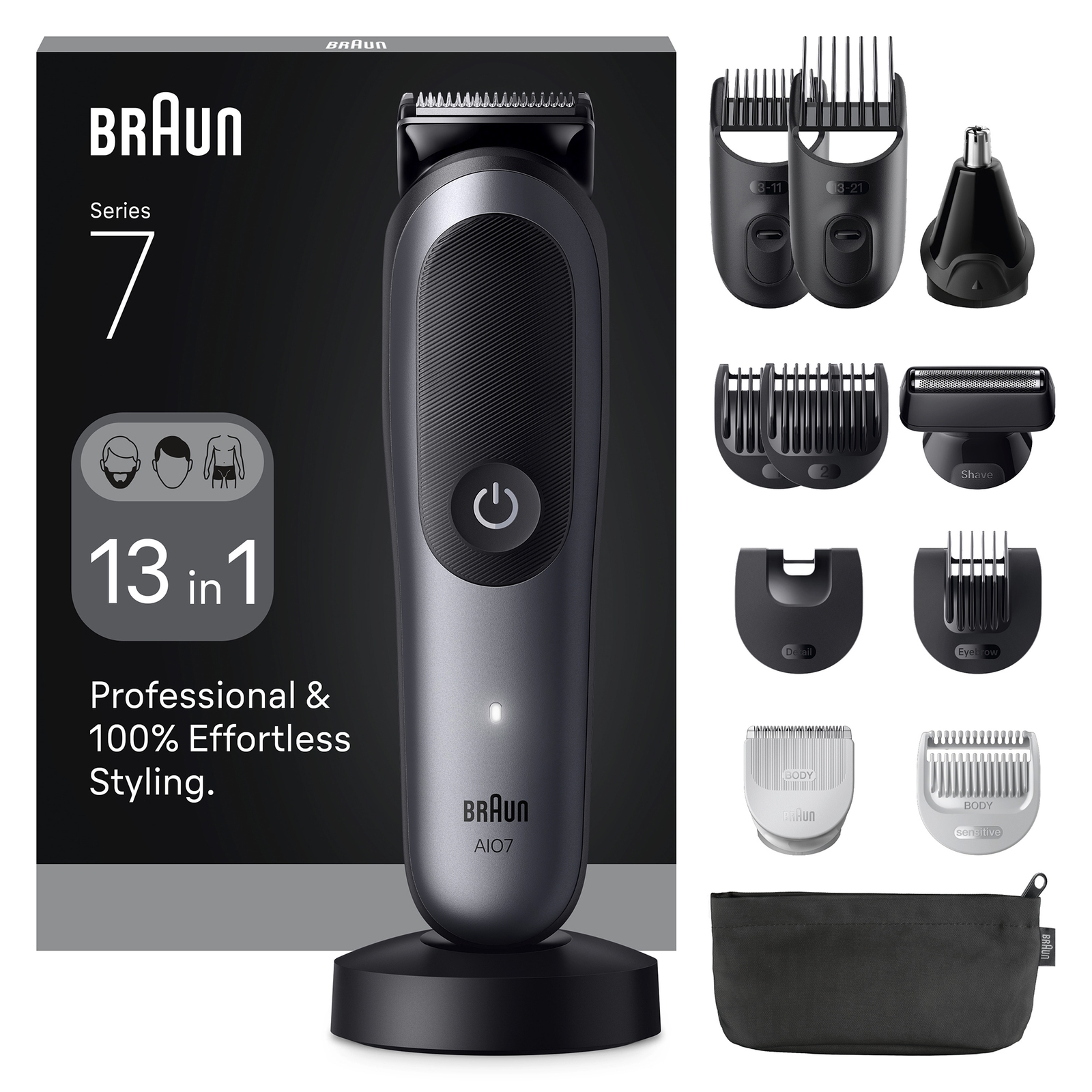 Braun All-in-one Trimmer Style Kit Series 7 Aio7560