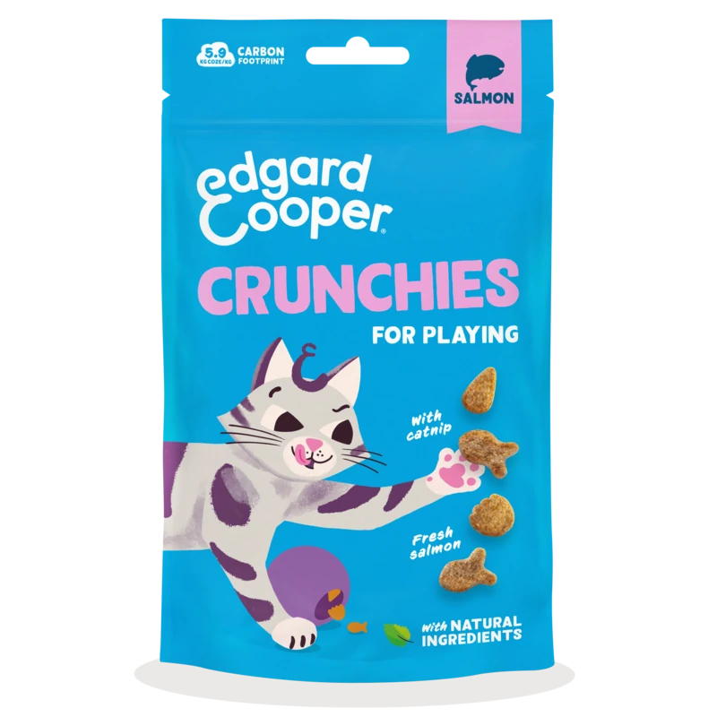 Edgard & Cooper 1 x 50 gr Crunchies Galletitas de Salmón para Gatos Edgard & Cooper