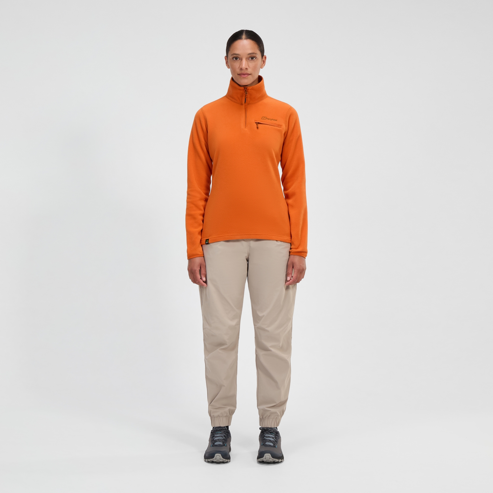 Women's Prism 2.0 Micro Half Zip Polartec Fleece - Orange