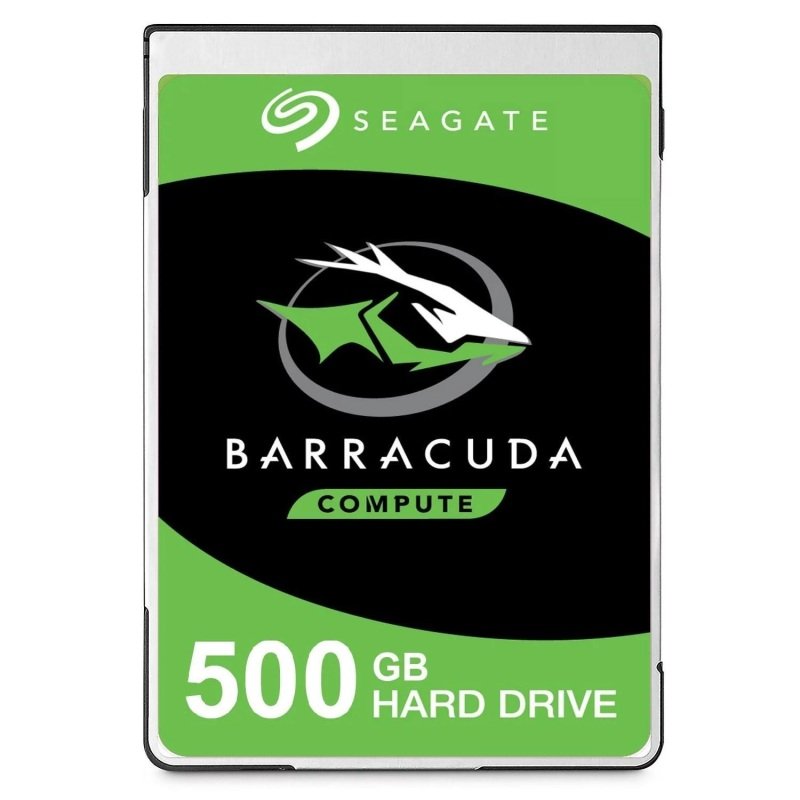 Seagate BarraCuda 500GB SATA III 2.5" Hard Drive - 5400RPM, 128MB Cache