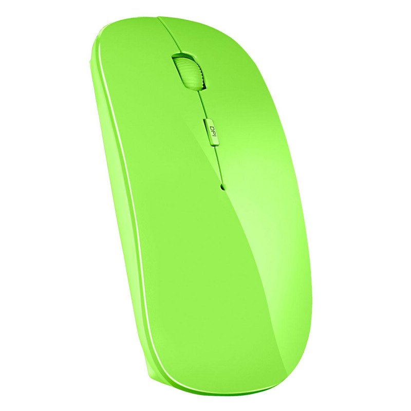 2,4 GHz Souris sans fil - Super mince Design - vert