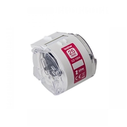 Brother CZ1004 Cassette Label Roll 25mm x 5M, none