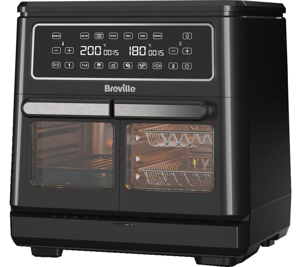 Breville Halo Flexi Vdf130 Air Fryer - Black, Black