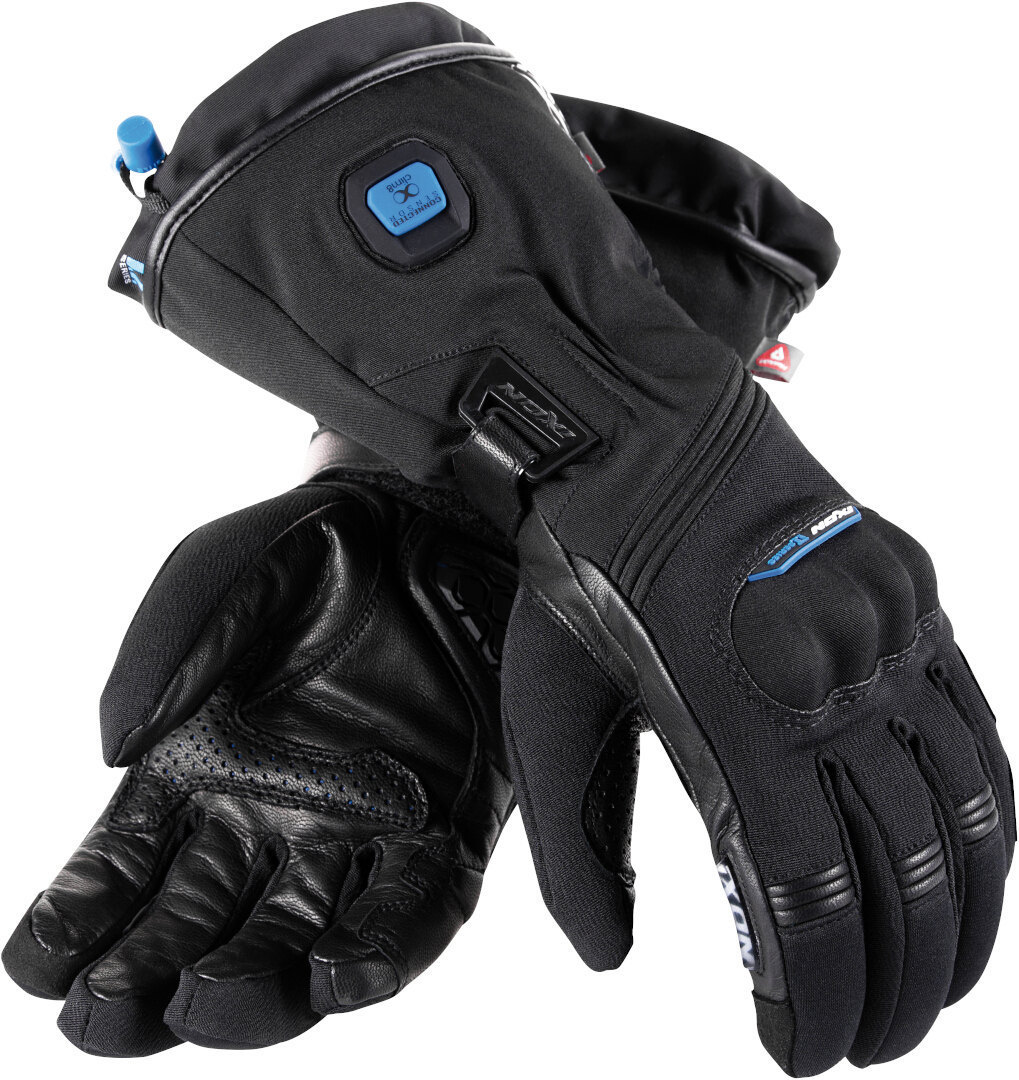 7757 Ixon IT Yate Evo Heatable Ladies Motorcycle Gloves, black, Size L for Women, black, Size L for Women