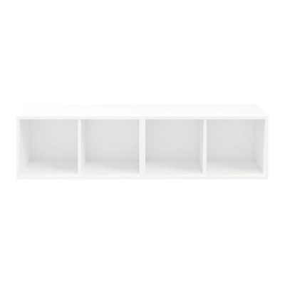 GoodHome Atomia Freestanding White Medium Bookcases, Shelving Units & Display Cabinets (H)375mm