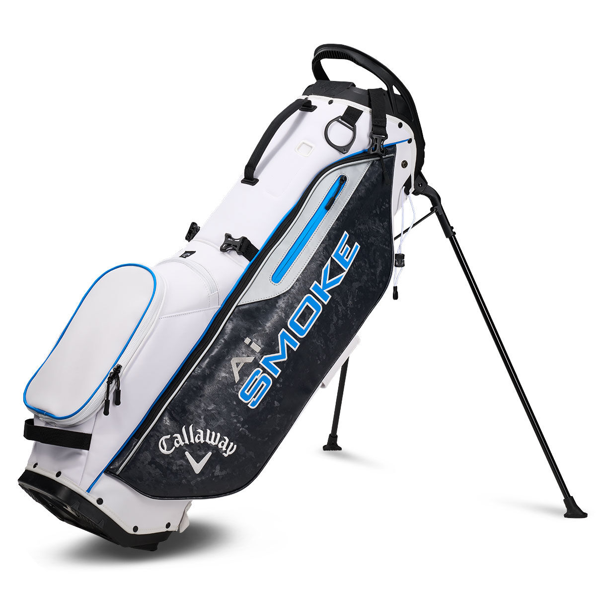 Callaway Golf Callaway Staff Ai Smoke Golf Stand Bag, Grey/black/blue | American Golf