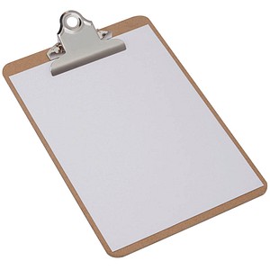 Maul 2392470 Clipboard Wood 160 X 255 X 30 mm Durable Wooden Clipboard