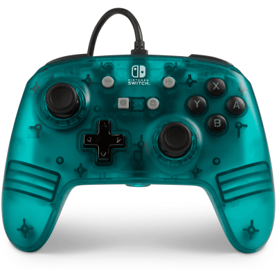 PowerA Enhanced Wired Refurbished Game Controller for Switch - Teal Frost