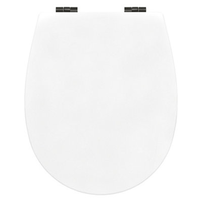 Bemis Hudson White Standard Soft Close Toilet Seat