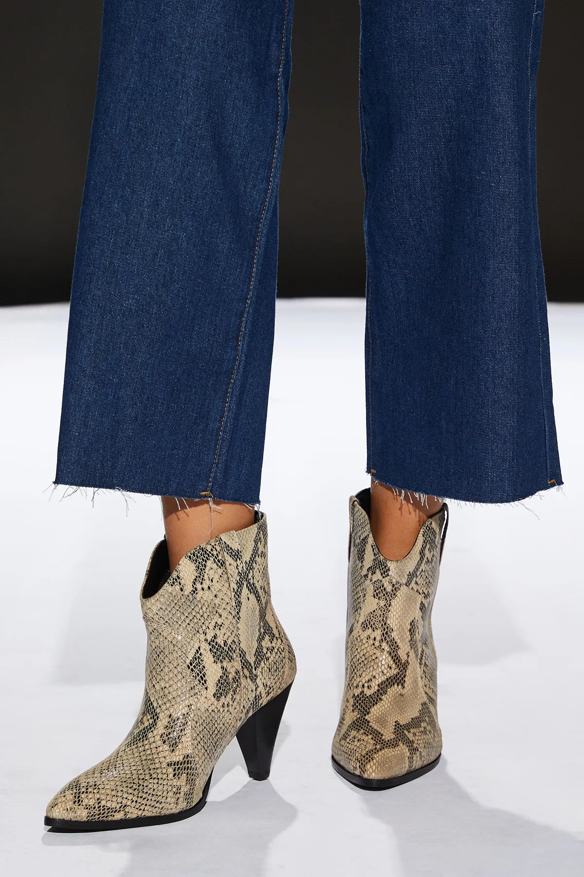 Womens Leather Western Boots