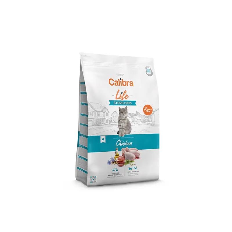 Calibra Cat Life Sterilised Chicken Cat Food - 6kg