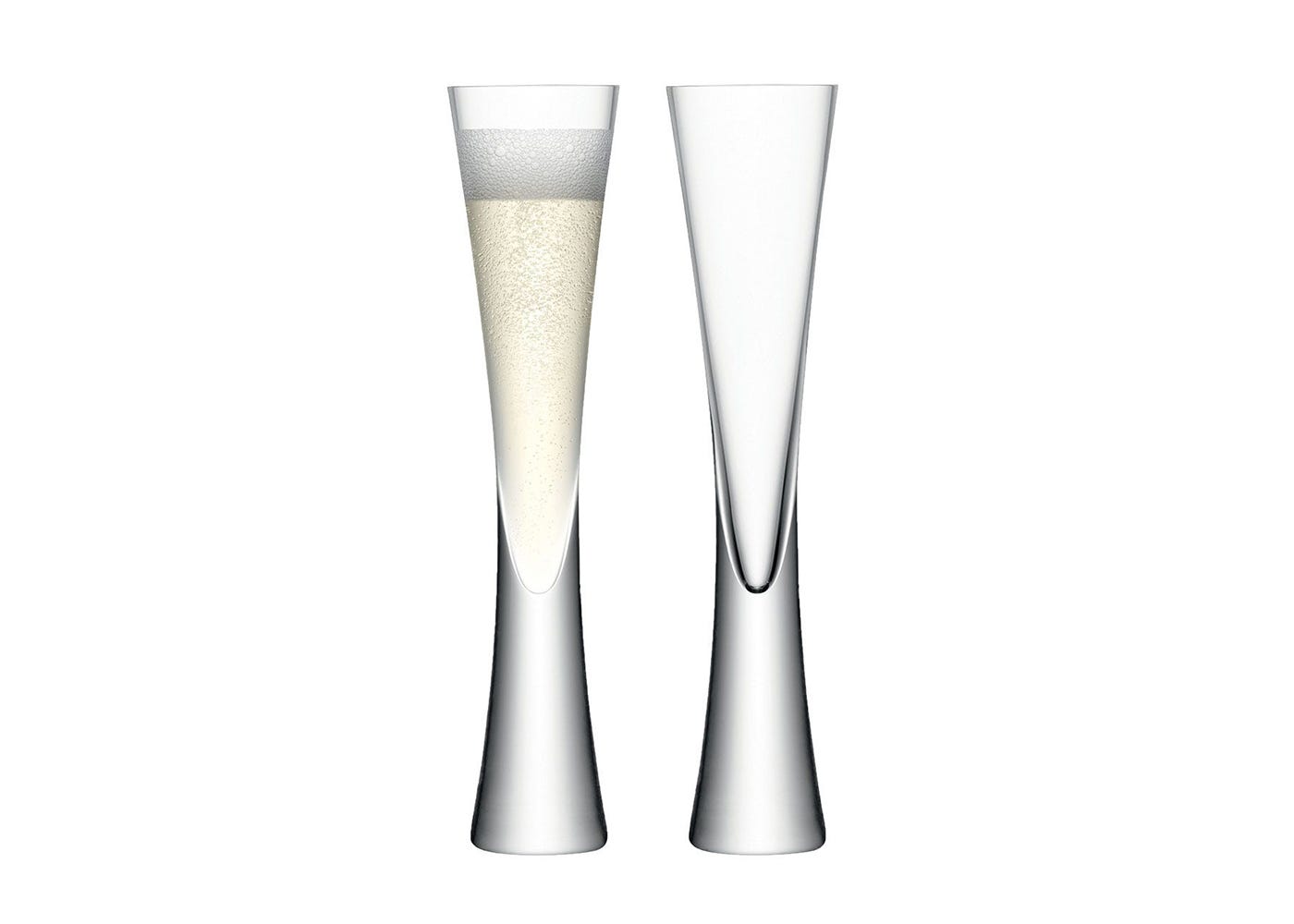 LSA International - Moya Champagne Flutes - Set of 2 - Clear