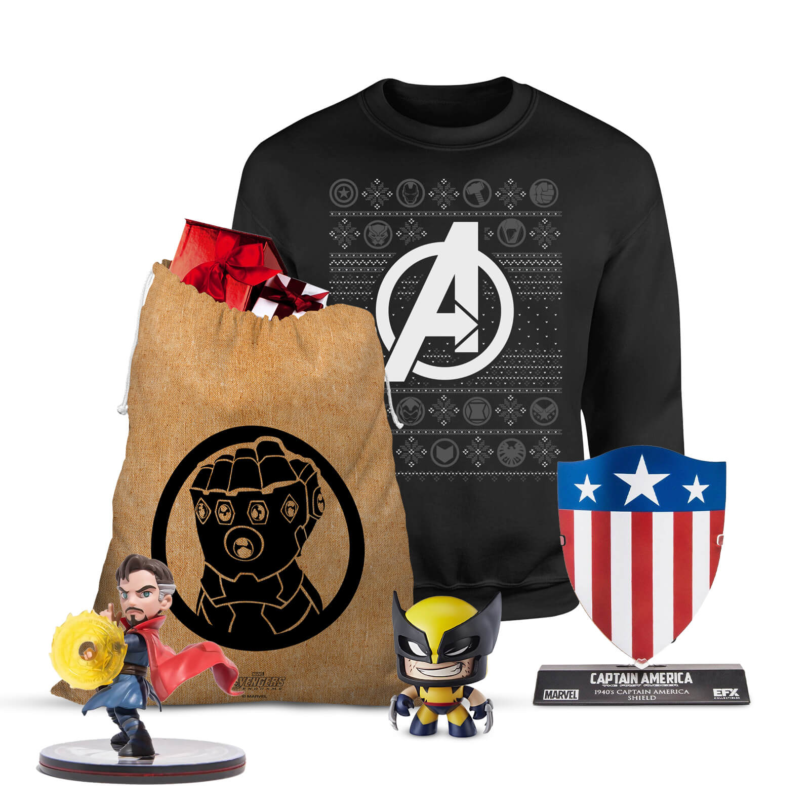 Méga lot de Noël Marvel Officiel - XL | XL