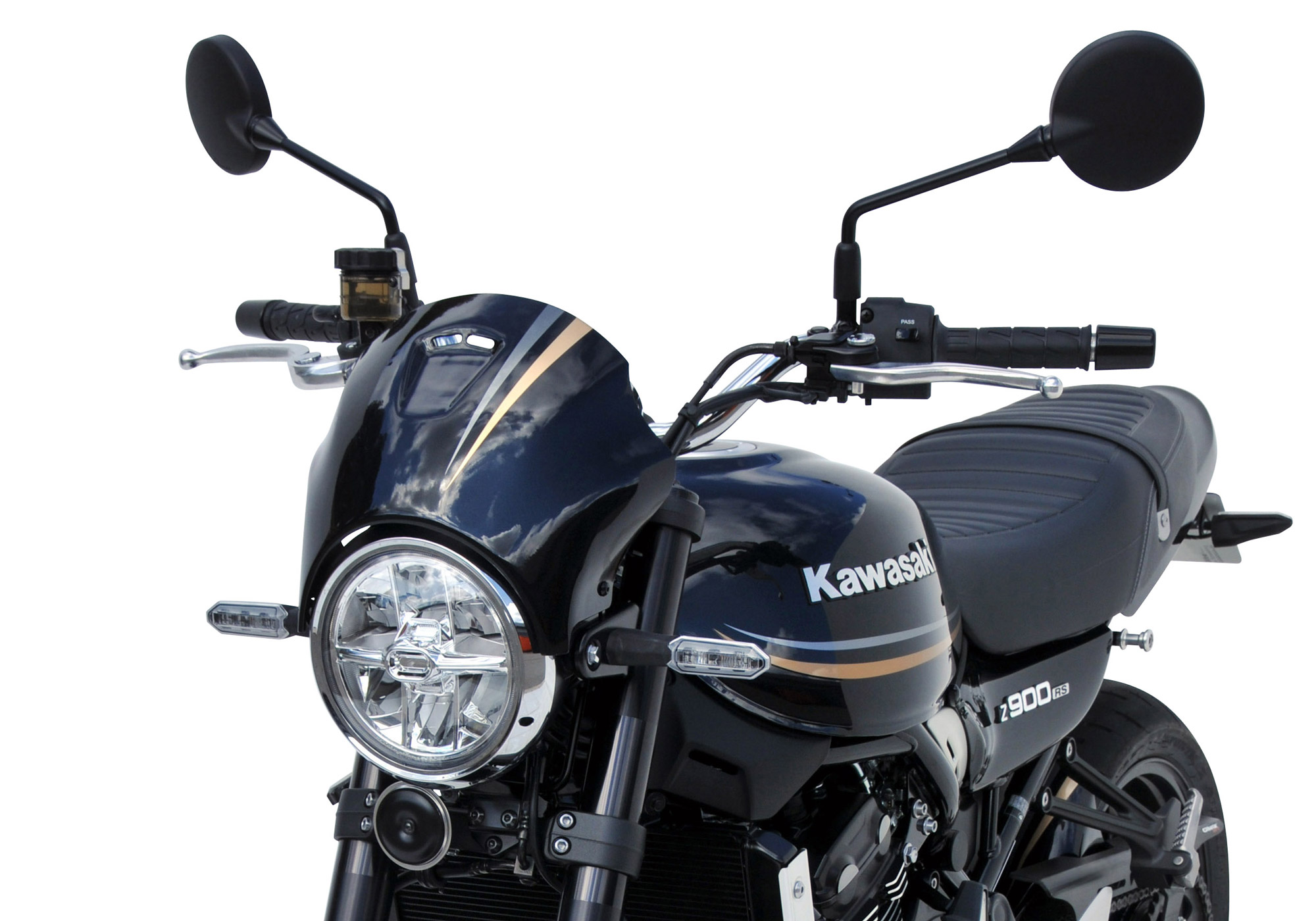 BODYSTYLE headlight cover ABS plastics black/silver/gold, black-gold-silver, black-gold-silver