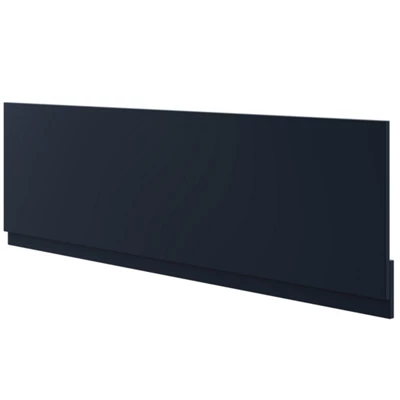 B&Q Contemporary Matt Blue Rectangular Front Bath Panel (H)51Cm (W)170Cm