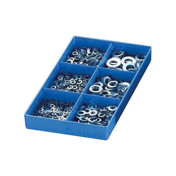 Affix Nut Washer &amp; Lock Washer Set - 400 Pieces