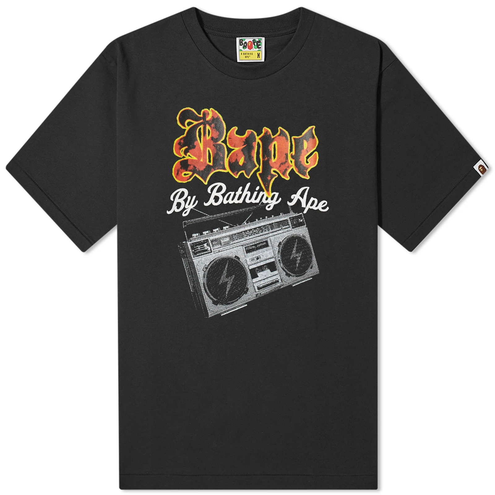 Men's Bape Boombox T-Shirt Black