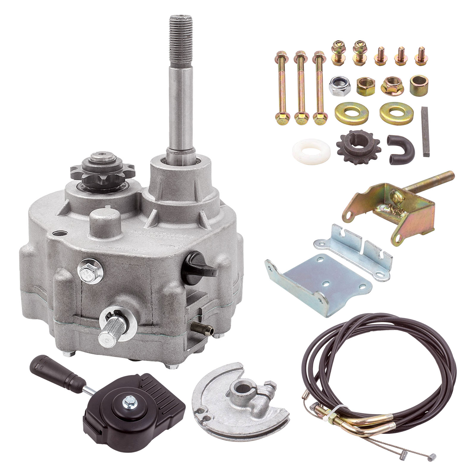 MaXpeedingrods For Go Kart Forward Reverse Gear box 2HP-11HP Engine Transmission