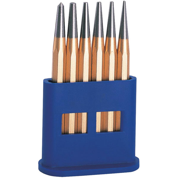 Rennsteig 424 120 0 Taper Punch Set In Plastic Stand