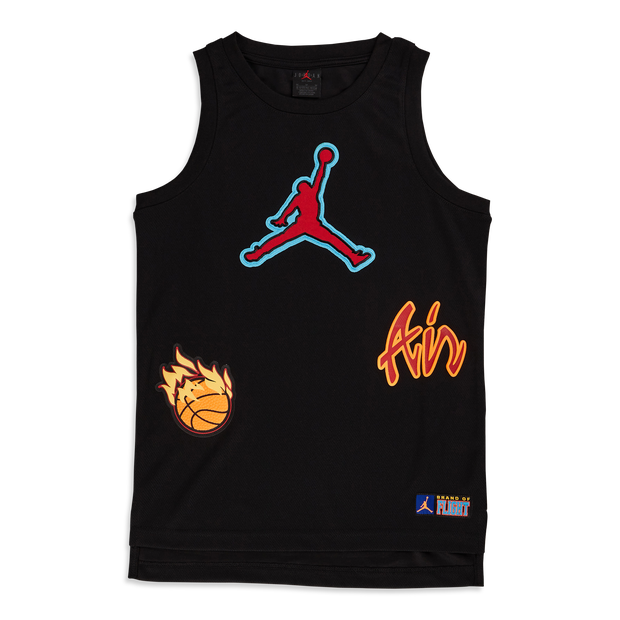Jordan Gfx Unisex Jerseys/Replicas - Black - Size: 8 - 10 Years - Poly Mesh - Foot Locker