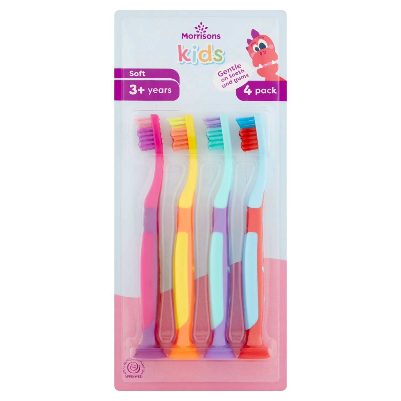 Morrisons Kids Toothbrushes 3+ Years
