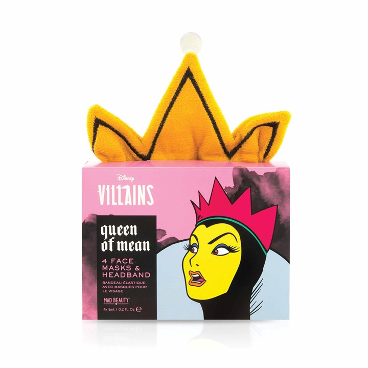 Mad Beauty Disney Evil Queen Headband & Face Masks