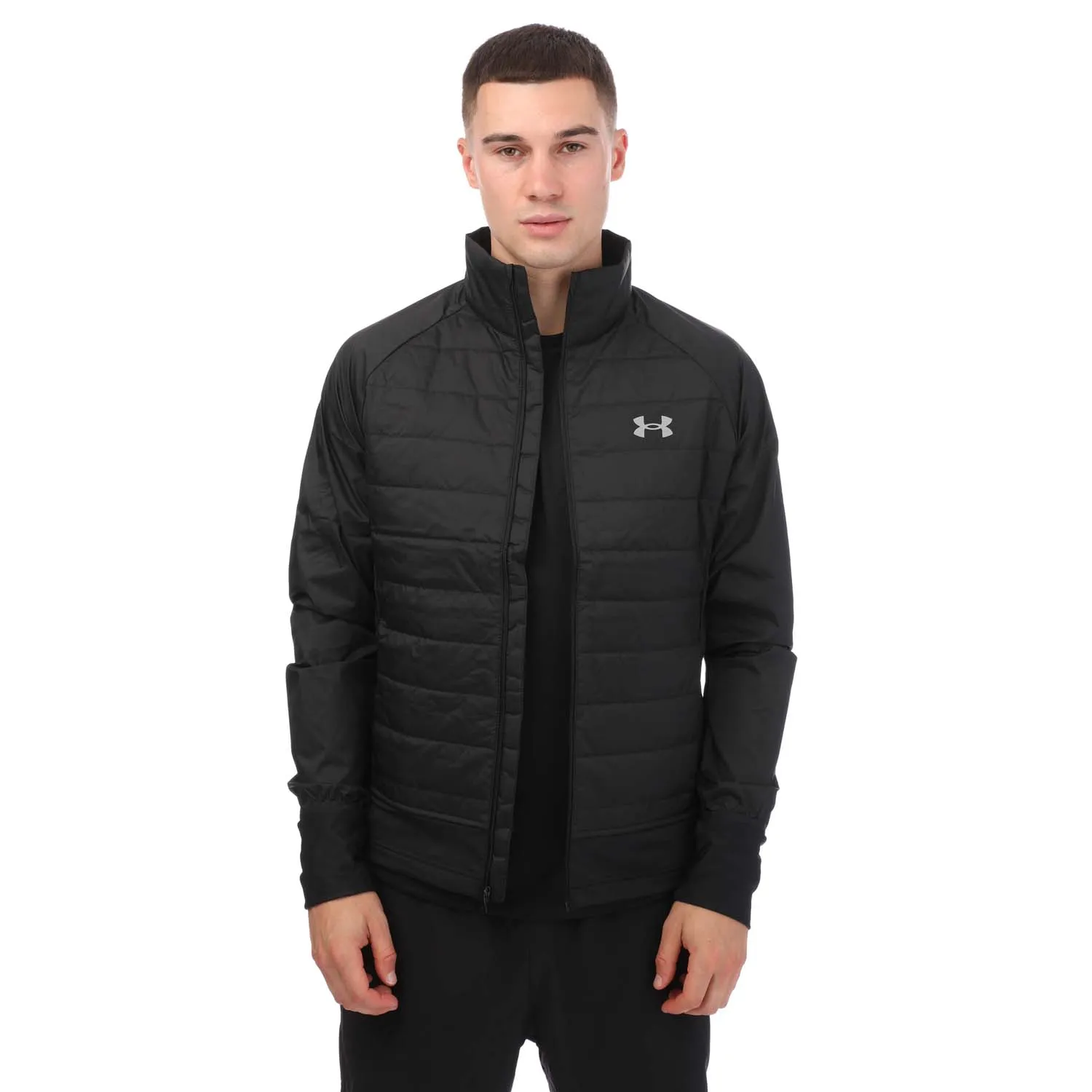Men's UA Storm Run Insulate Hybrid Jacket | Black | MD