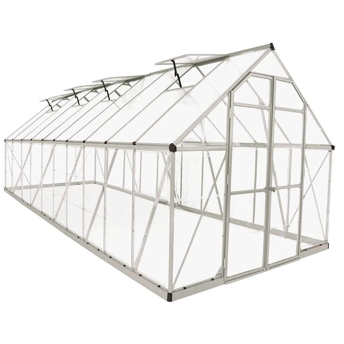 Palram - Canopia Balance 8x20 Extended - Silver 8' x 20'