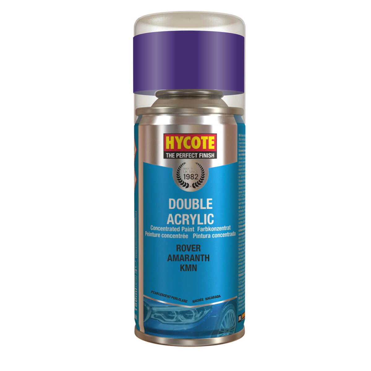 Hycote Double Acrylic Rover Amaranth Pearlescent 150ml