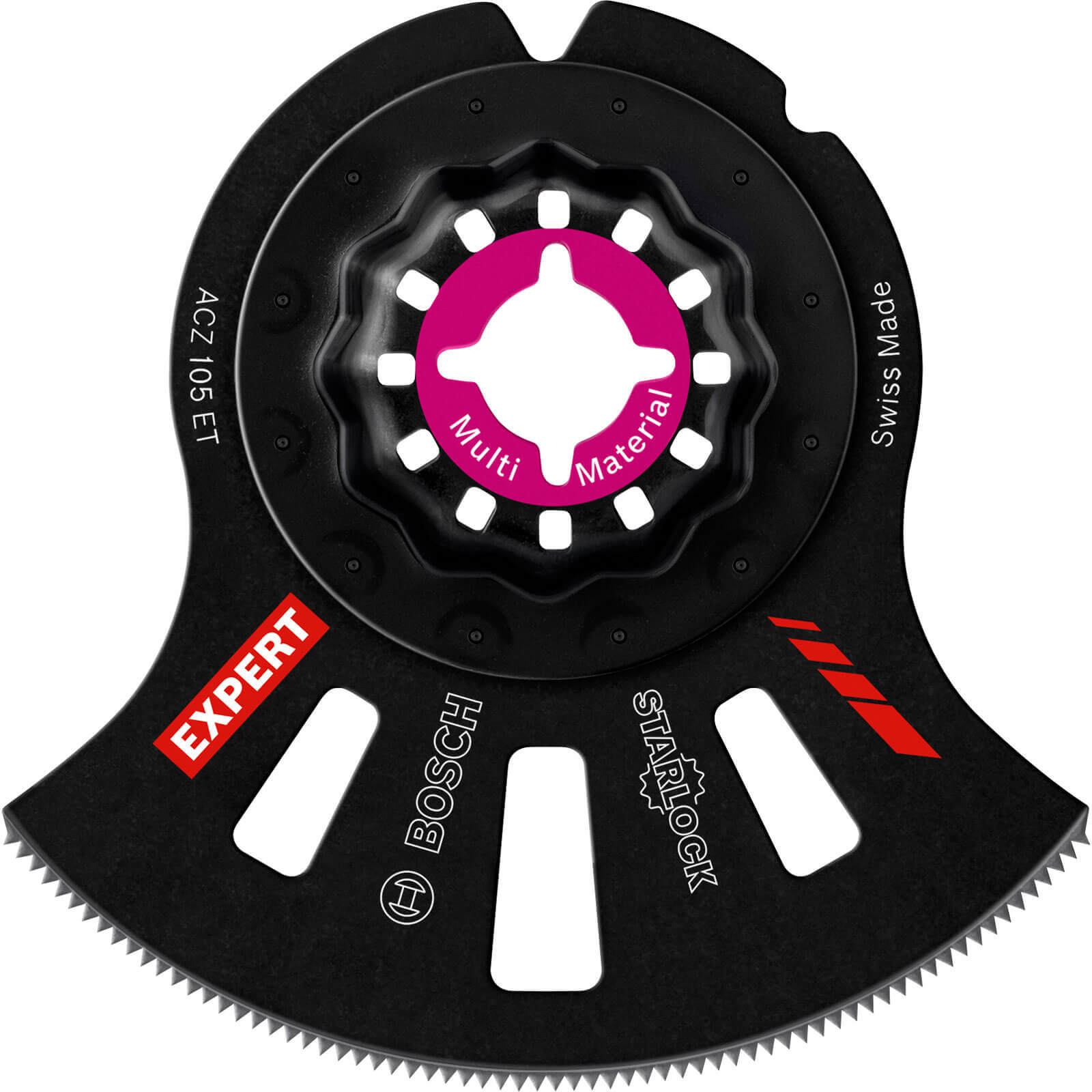 Bosch Accessories Bosch Expert ACZ 105 ET Multi Material Starlock Oscillating Multi Tool Segment Saw Blade 105mm Pack of 1