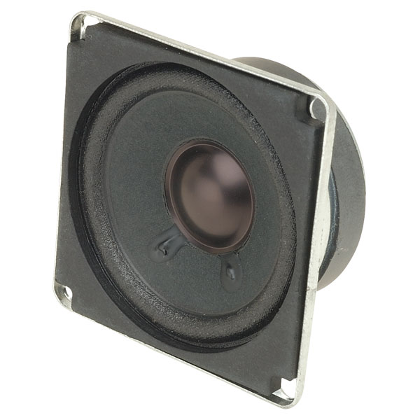 VISATON 50mm dia 4W nom Full Range Speaker Driver, 4Ω, 150 Hz → 20 kHz