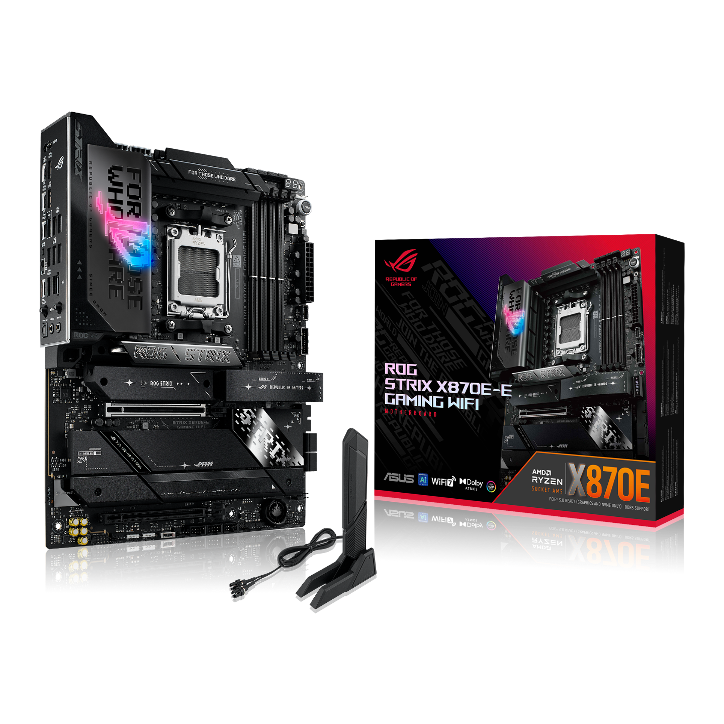  Rog Strix X870e-e Gaming Wifi Amd Ryzen Ddr5 Motherboard - Socket Am5 - 90mb1ib0-m0eay0