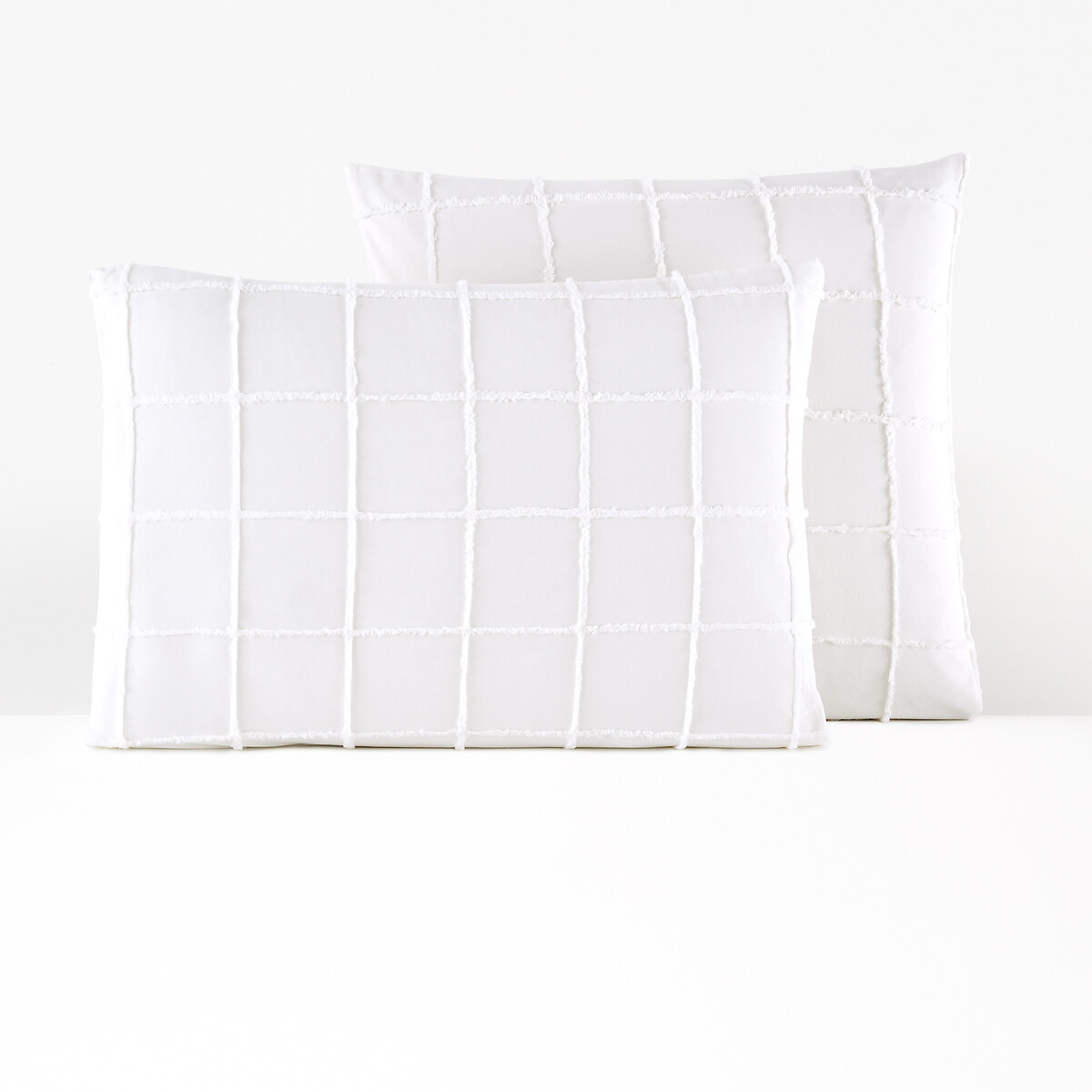 Funda de almohada de algodón acolchado Noémie