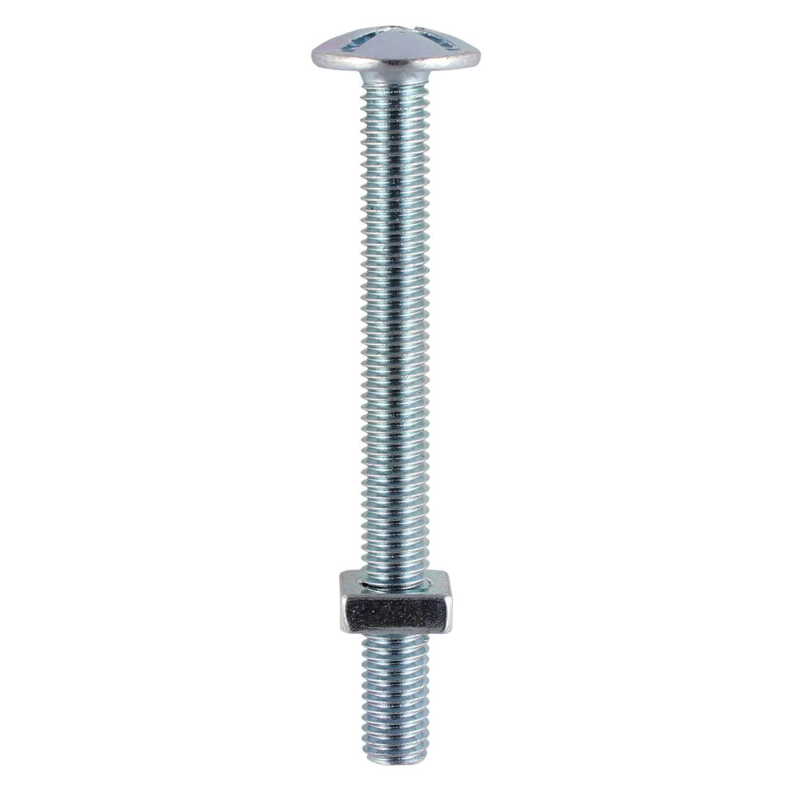 Timco Roofing Bolts & Square Nuts Silver - M5 X 12