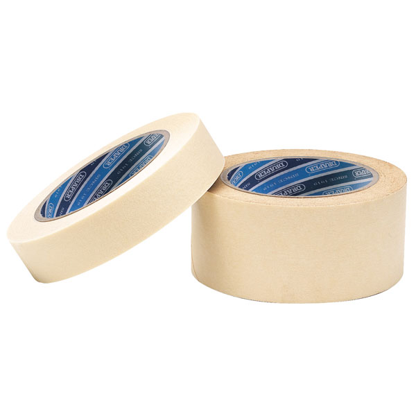 Draper Masking Tape Roll, 50m x 25mm