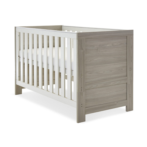  Nika Cot Bed-Grey Wash and White