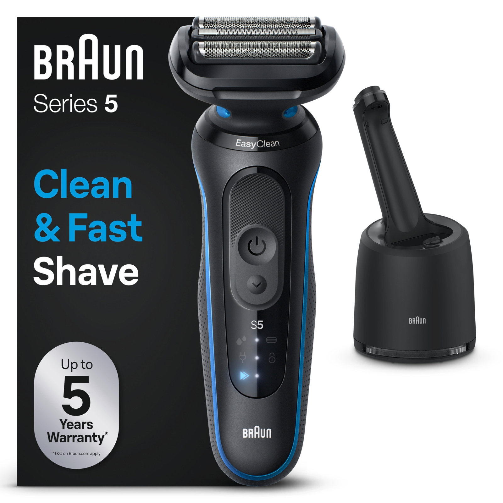Braun Series 5 Electric Shaver 52-B7000cc
