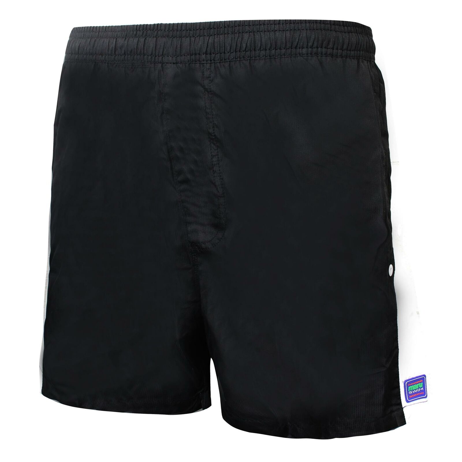 Quadra Black 10" Swimming Shorts - Mens Textile - Size Large