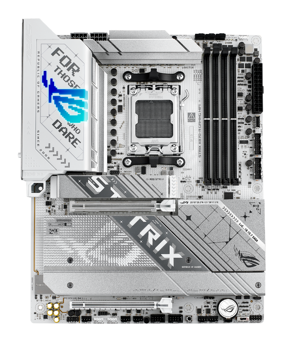  Rog Strix X870-a Gaming Wifi Amd Ryzen Ddr5 Motherboard - Socket Am5 - 90mb1if0-m0eay0