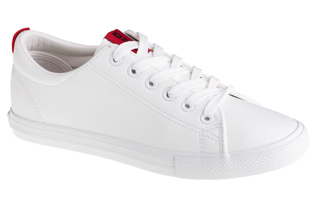Big Star Shoes, Womens white Plimsolls 36 white
