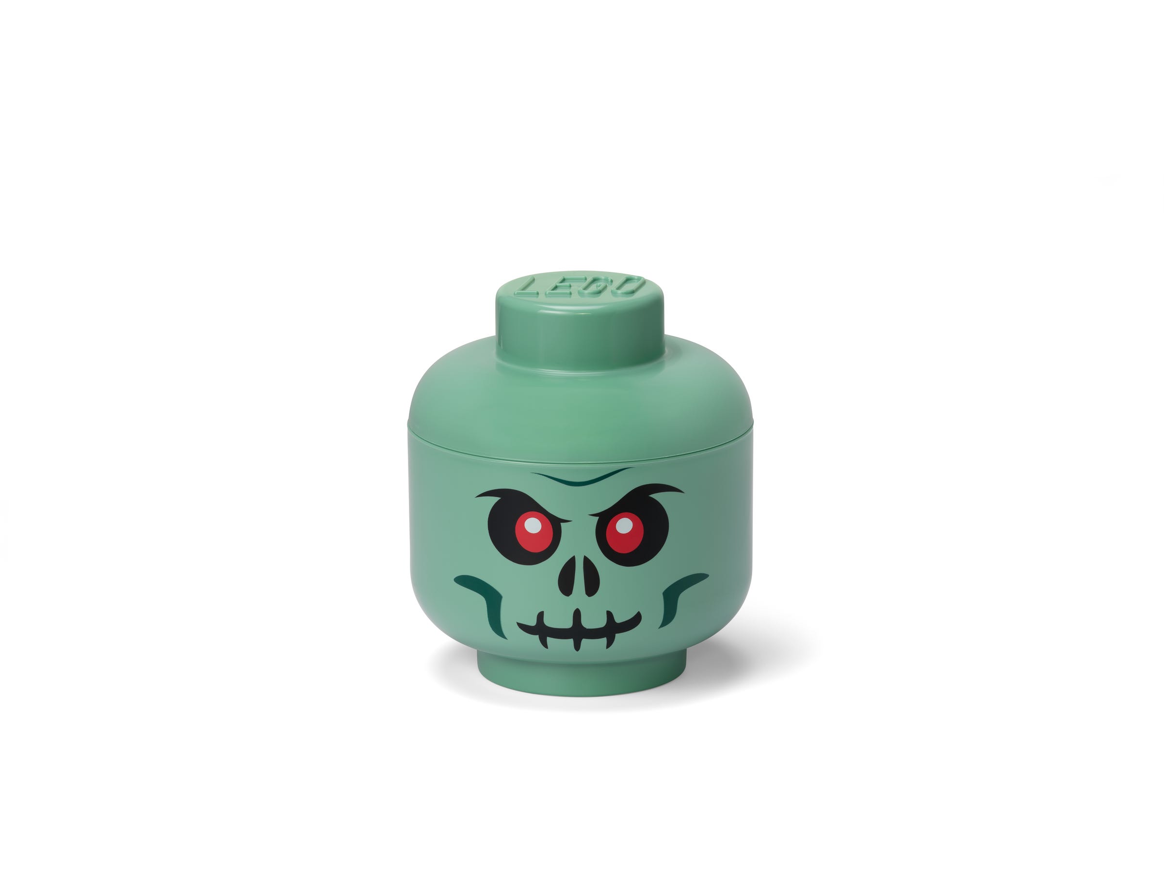Lego 243401762694769560868893 Small Skeleton Storage Head - Green