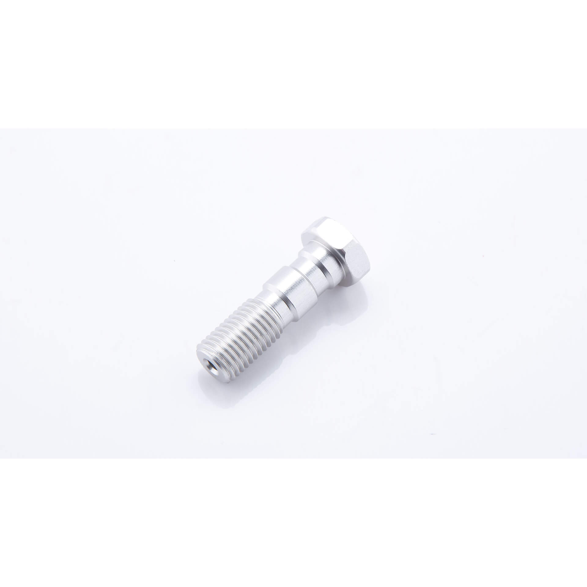 LSL Aluminium double banjo bolt M10x1.25, silver, silver