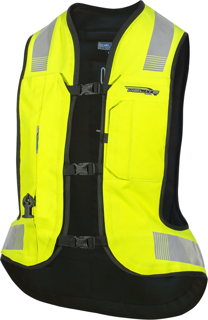 Helite 7757 Helite Turtle 2.0 Hi-Vis Airbag Vest, yellow, Size L, yellow, Size L