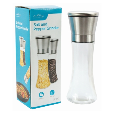ASHLEY Salt And Pepper Grinder 180Ml