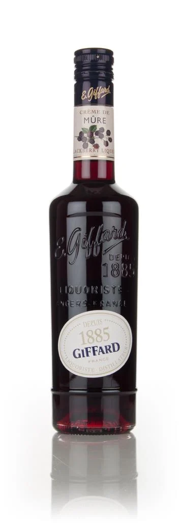 Giffard Creme De Mure 50cl No Box / Torn Label Liqueur | ABV 16%