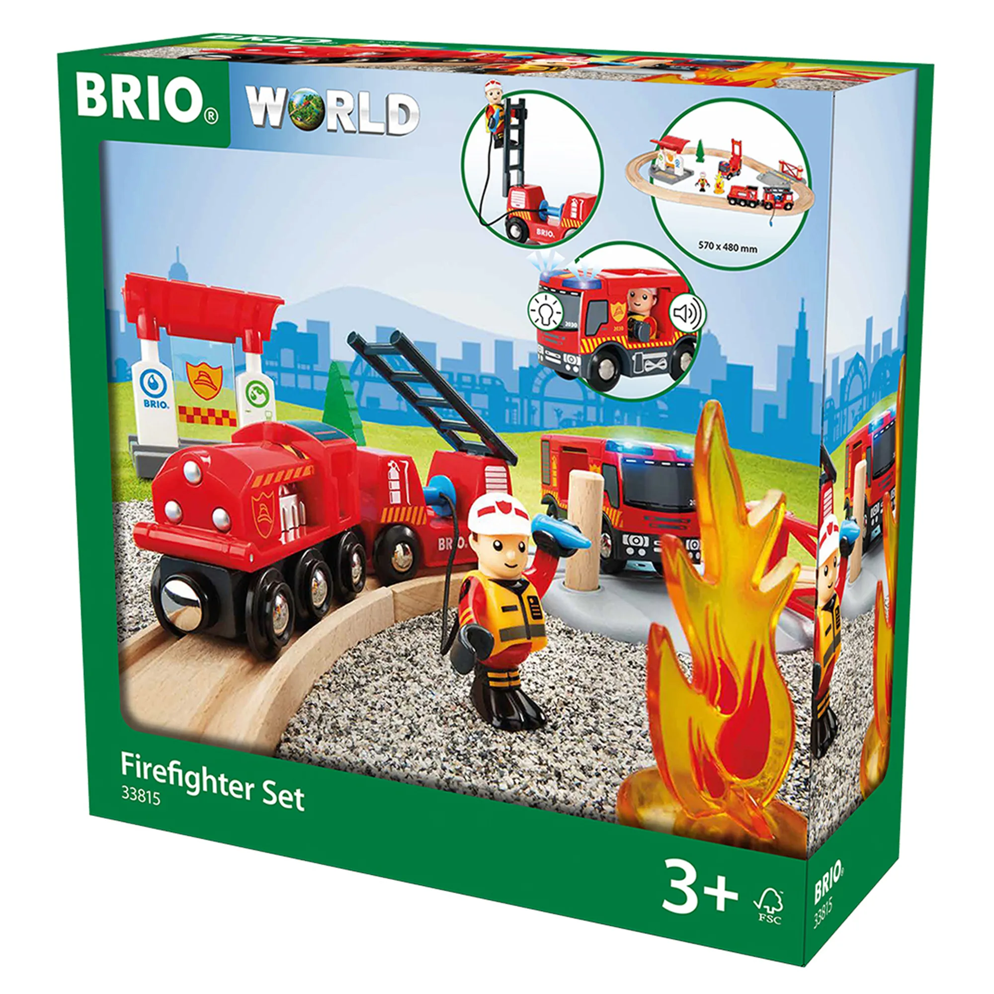 BRIO Brio Rescue Fire Fighter Set |