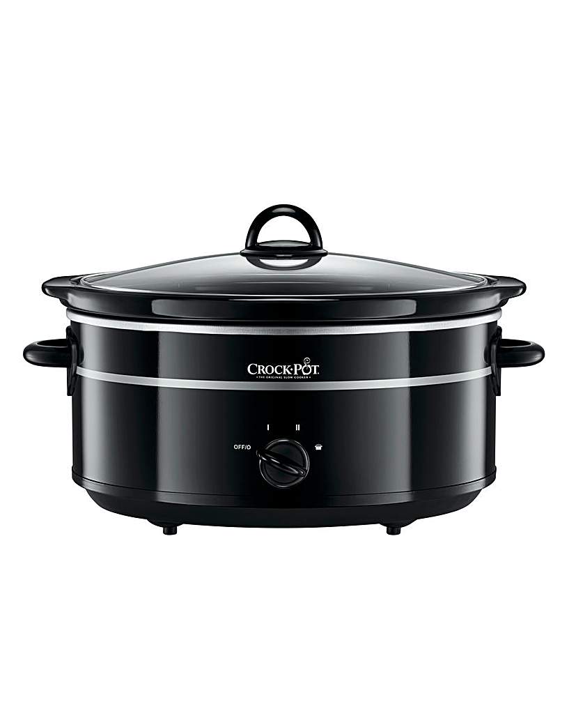 Crock-Pot Crockpot SCV655B-IUK 6.5 Litre Slow Cooker - Black