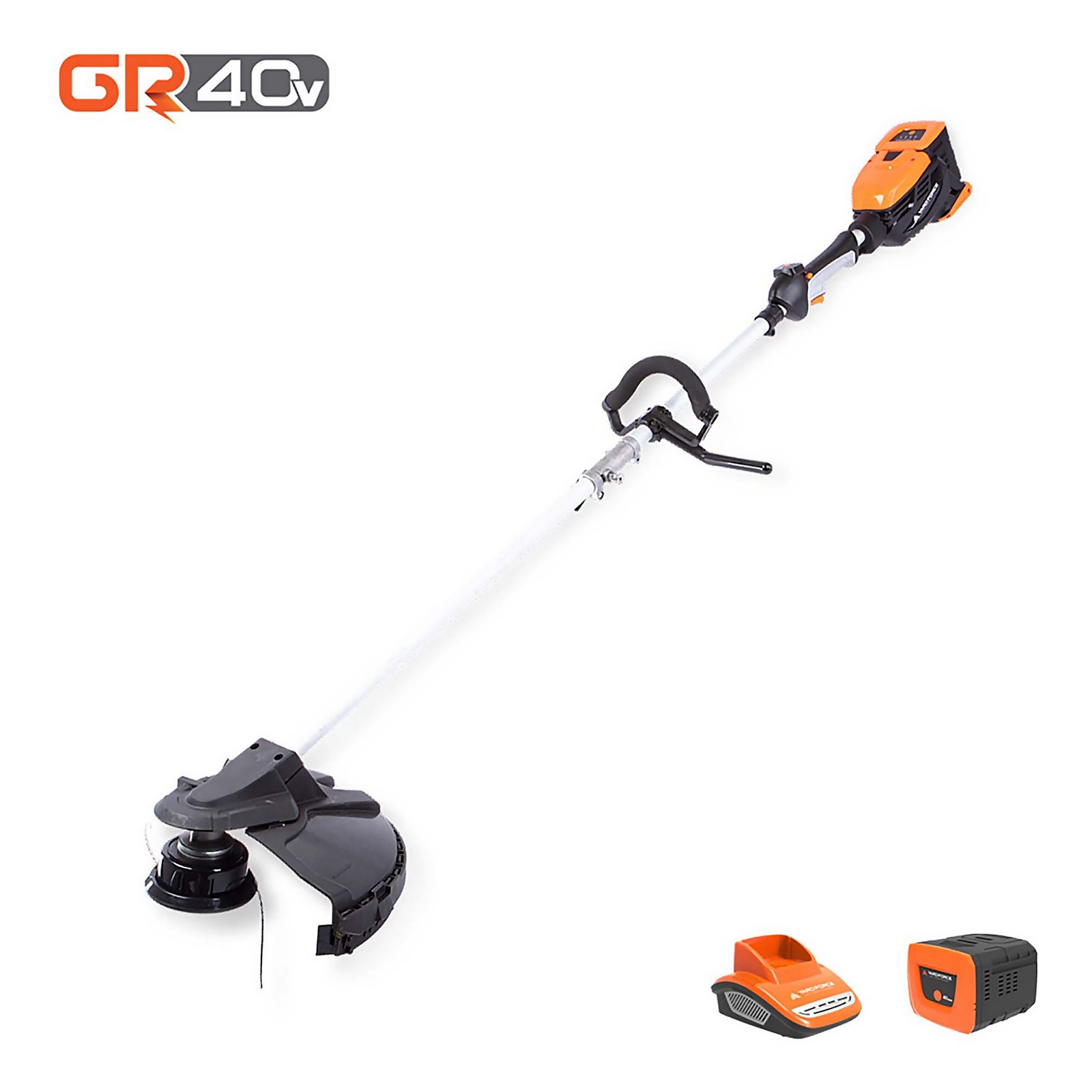 Yard Force 40v Cordless Grass Trimmer with 28-33cm Cutting Width
