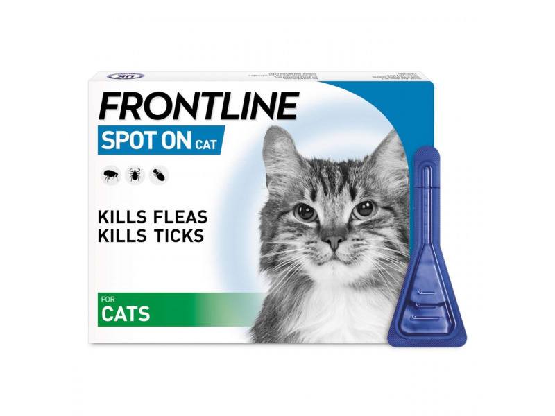Frontline Cat & Dog Spot On Flea & Tick Multibuy Cat 6 Pack x 2