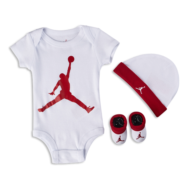Jordan Jumpman - Baby Gift Sets - Red - Cotton Jersey - Size 0 - 6 Months - Foot Locker